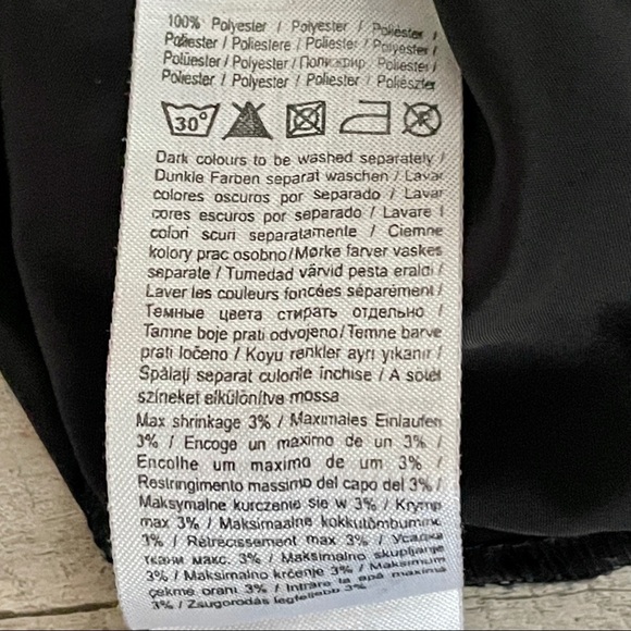 🌺 Vero Moda Jo Tira Satin High Low Black Sleeveless Scoop Neck Slip Dress XS - Picture 8 of 11